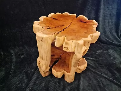 Unique Hand Made Coffee Table Old Yew Trunk Stump Resin Filled • £800