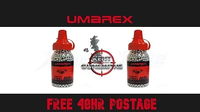 X 2 Umarex Steel BBs .177 4.5mm Tubs Shooting Air Gun Rifle Pistol Ammo BB • £10.75