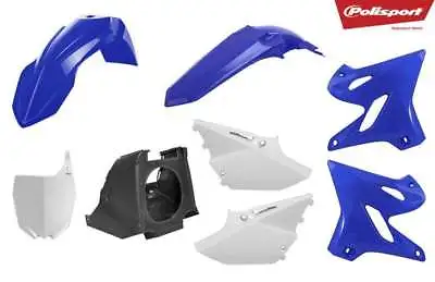 Polisport Restyle Plastic Kit Set 2018 Style Blue Yamaha YZ125 YZ250 2002-2014 • $179.99