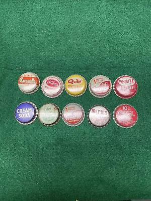 10 Vintage Soda Bottle Caps (lot 2) • $15