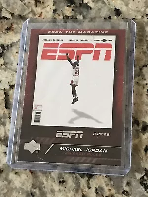 Michael Jordan 2005 Upper Deck Espn Magazine Card • $6.99