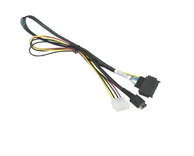 Supermicro CBL-SAST-0956 55cm OCuLink To U.2 PCIE SFF-8639 With Power Cable • $34.99