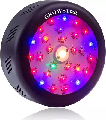 Growstar 300W UFO Led Grow Light Full Spectrum UV & IR Plant Light With High... • $59.99