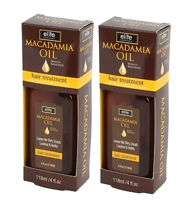 $9.95 • Buy Macadamia Oil Hair Treatment With Macadamia Oil Extract 4 Oz. - 2 Pack