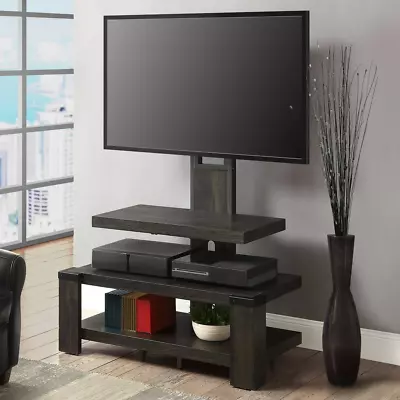 Whalen 3-Shelf Television Stand With Floater Mount For Tvs Up To 55  Cherry • $144.70