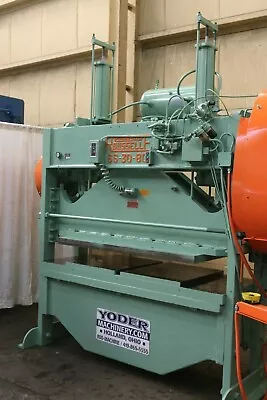 80 Ton Rousselle Ssdc Press: Yoder #69553 • $14500