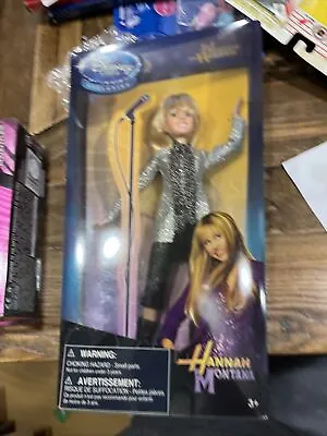 NEW HTF RARE Disney Store Exclusive Miley Cyrus HANNAH MONTANA  10  Doll Toy • $30