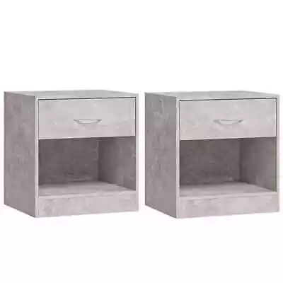 2x Wooden Bedside Tables Set Drawers Storage Side Cabinets Bedroom Nightstand • $88.19