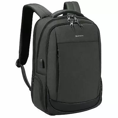 Laptop Backpack 15.6 Inch With USB Charging Port Anti-Theft Travel Bag Business • $124.49
