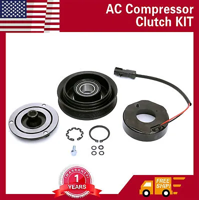 $43.98 • Buy AC Compressor Clutch KIT Assembly For Dodge Grand Caravan V6 3.3L 3.8L 5005440AA