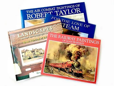 Railway Paintings & Art Books - Please Select From Drop-down Menu • £17.99
