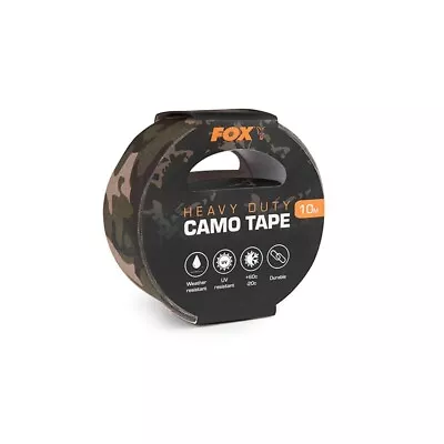 Fox Camo Tape (5cm X 10m) Fishing Accessories CTL010 - NEW • £9.99