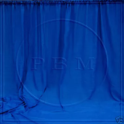 10x20 Heavy Duty Solid Muslin Background Backdrop Blue • $54.99