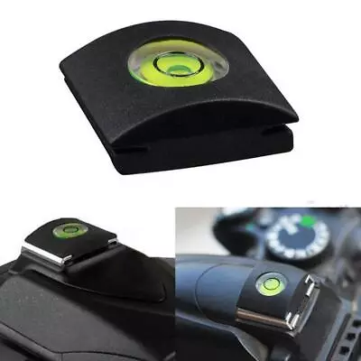 1/10x Flash Hot Shoe Cover Cap BUBBLE Spirit Level New DSLR R9F7 • £1.30