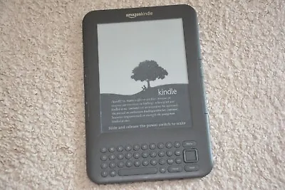 Amazon Kindle Keyboard D00901 (3rd Generation) 4GB Read • £9.98