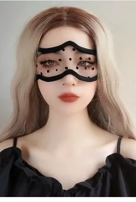 Black Lace Mask Sexy Masquerade Eye Face Eyemask Women Party Halloween Hot Sexy • $9.99