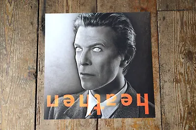 Original David Bowie Heathen Album Promo Record Store Shop Poster Advert • £25