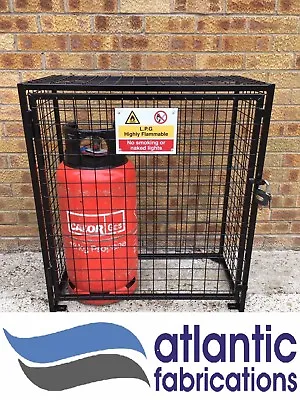 £135 • Buy 2 X Propane 19kg Gas Cage -Bottle Cylinder Storage   870h X 800w X 400d