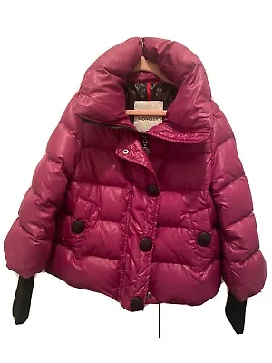 EUC Vintage Moncler Girls Swing Style Winter Down Jacket Size 8 • $350