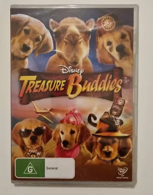 Treasure Buddies FREE POST 🇦🇺 New  Unsealed Disney Region 4 Dvd Puppy Dog K9 • $6.97