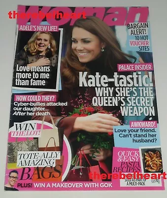 KATE MIDDLETON 2012 UK Magazine - ADELE Lisa Faulkner UMA THURMAN Danny Dyer • £9.99