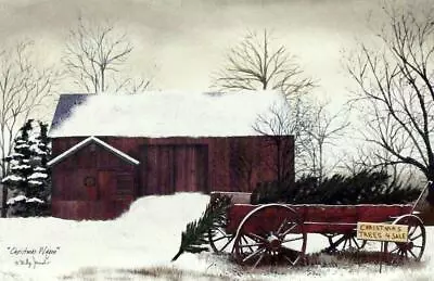 Billy Jacobs Christmas Wagon Art Print 12 X 9 • $12.95