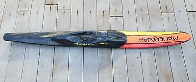 Vintage Wood Maharajah Water Competition Slalom Ski Rare Single W Original Case • $450