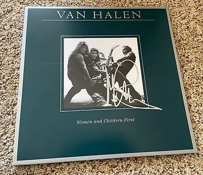 Michael Anthony Signed Vinyl Album Women And Children First Van Halen • $225