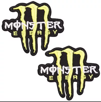 2 Pieces Iron On Patch:Monster Energy Drinks • $8.99