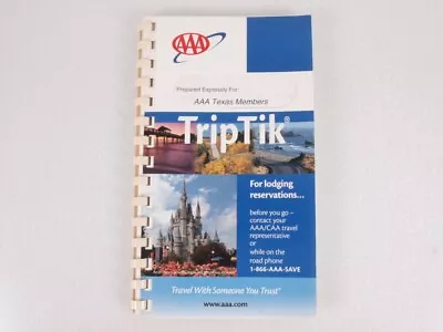 AAA TripTik Garland TX To Orlando FL Travel Map Directions 2004 • $9.99