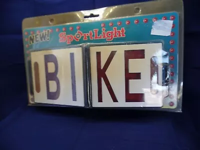 Vintage Sportlight Bicycle Tail Turn Signal Directional Light Spells BIKE NOS • $24.99