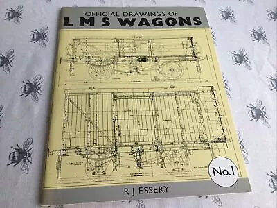 Official Drawings: No. 1: London Midland And Scottish Railway Wagons By R.... • £19.99