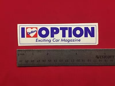 Authentic JDM Option Decal Sticker Drift Japan S13 S14 240sx 180sx Silvia • $35