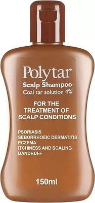 Polytar Scalp Coal Tar Solution 4% Shampoo - 150 Ml • £10