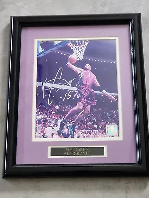 Vince Carter Signed Photo  With BA Authenticity  • $175