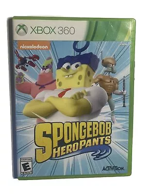 SpongeBob HeroPants (Microsoft Xbox 360 2015) No Manual • $18.95