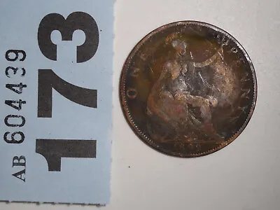 1899 One Penny Coin - Queen Victoria • £0.99