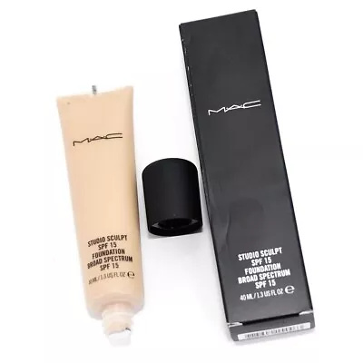 MAC Studio Sculpt SPF 15 Foundation ~NC37~ Full Size [BNIB Sealed] • $24.78