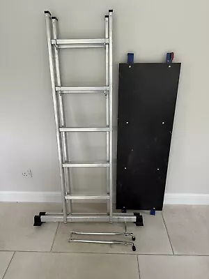 Werner Combination Ladder 5 In 1 With Platform • £45