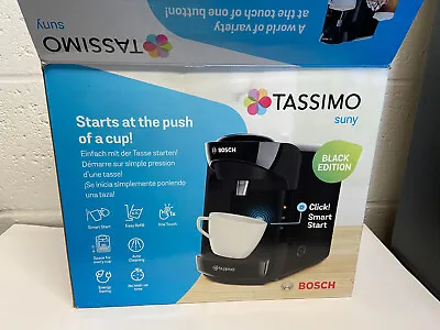 £25 • Buy Bosch Tassimo Suny Coffee Machine 1300W 0.8L Black - Used Good Boxed