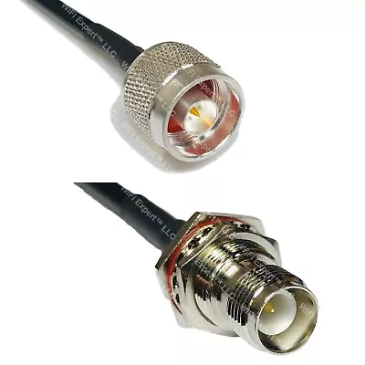 LMR240UF N MALE To RP-TNC FEMALE Coax RF Cable USA-Ship Lot • $26.69