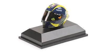 Minichamps 399180046 HELMET AGV VALENTINO ROSSI MOTOGP 2018 Scale Model 1:8 • £36