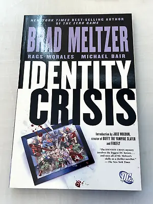 Identity Crisis Tpb Graphic Novel Brad Meltzer Dc Comics 1st Print • $19.99