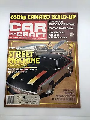 October 1979 Car Craft Sterling Silver Mustang Super Nova 650hp Camaro • $15.35