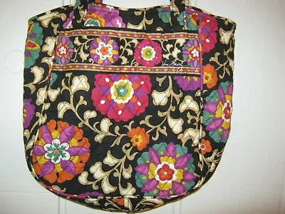 Vera Bradley Suzani Holiday Open Tote Bag PURSE 11 X 11 X 3.5 GUC • $13.99