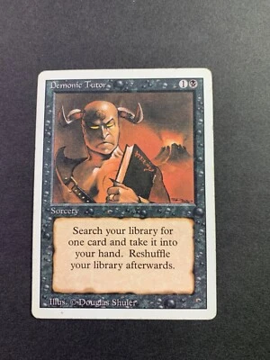 $22.50 • Buy MTG: *DEMONIC TUTOR* - Revised - Magic The Gathering CCG