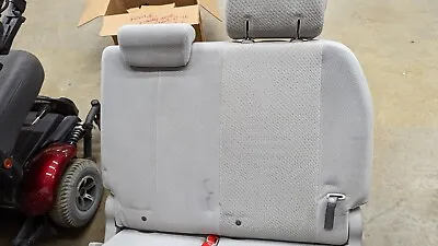 Toyota Sienna 2012 Van Seat Bench Gray OEM Fold In Floor Seating With Hardware • $149