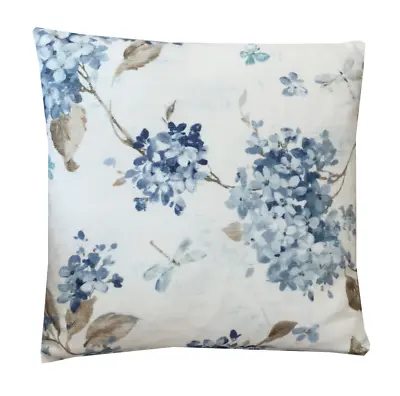 Laura Ashley Belvoir Fabric Wedgewood Floral Cushion Cover/sham Pillow Case 16   • £13.76