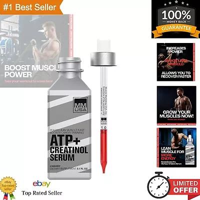 Pre-Workout Creatine For Men. ATP Energy Lean Muscle Mass Strength + Endura... • $27.99