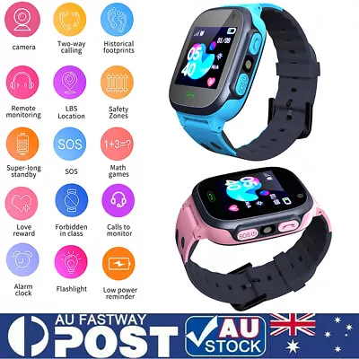 $23.25 • Buy Kids Smart Watch Call Game LBS Location Alarm Clock Elastic Strap Smartwatch